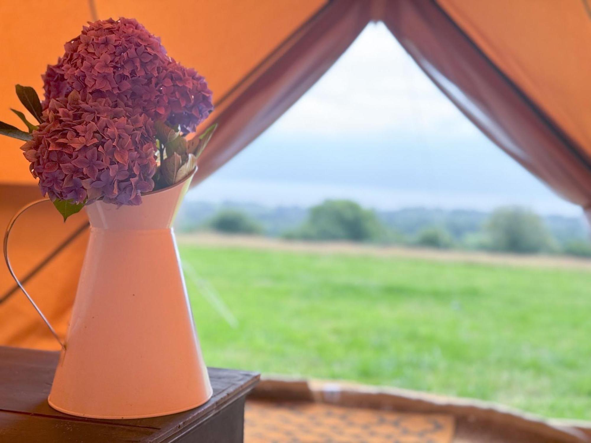 Fully Furnished Bell Tent 1 St Austell Zewnętrze zdjęcie