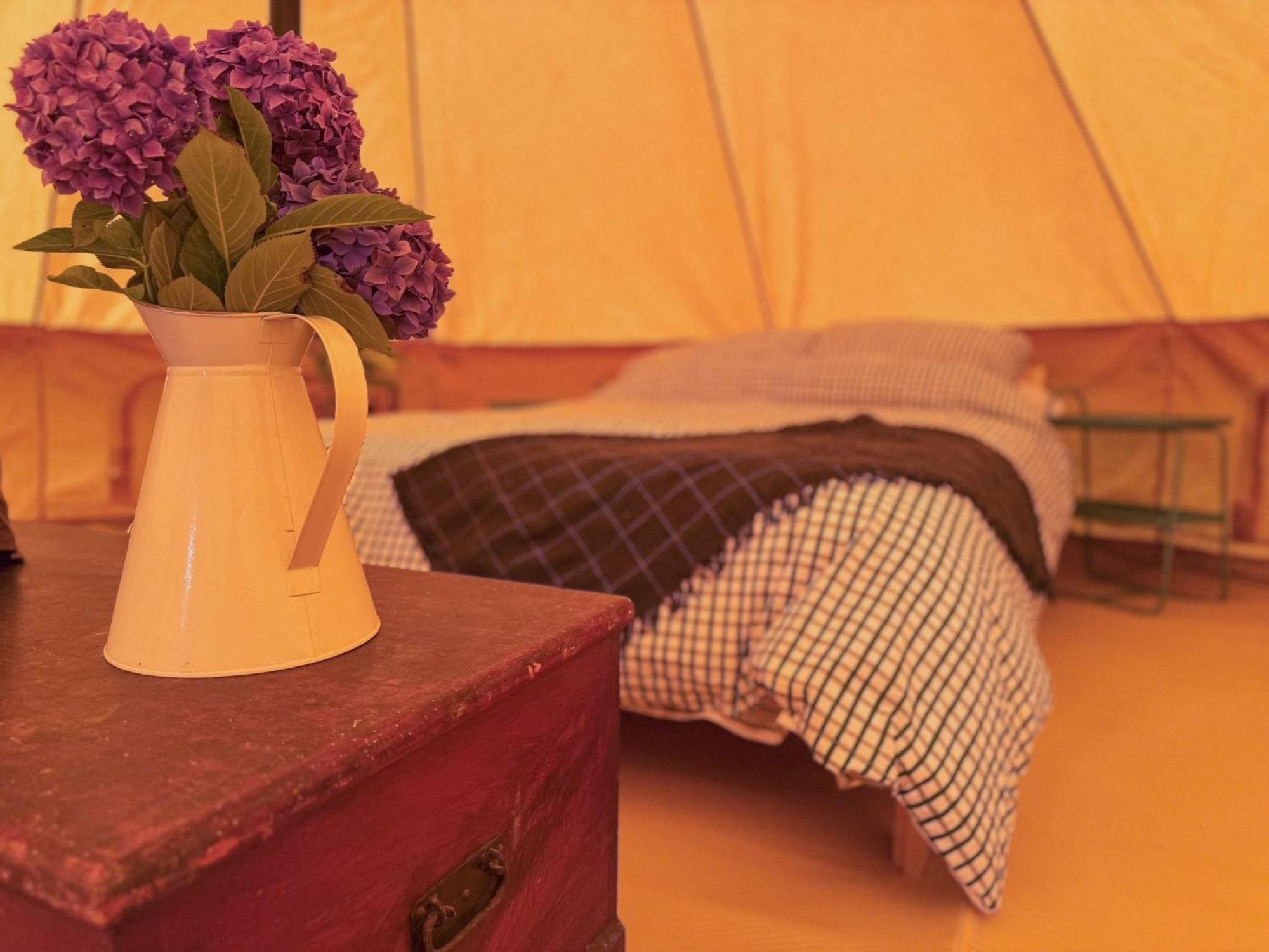 Fully Furnished Bell Tent 1 St Austell Zewnętrze zdjęcie